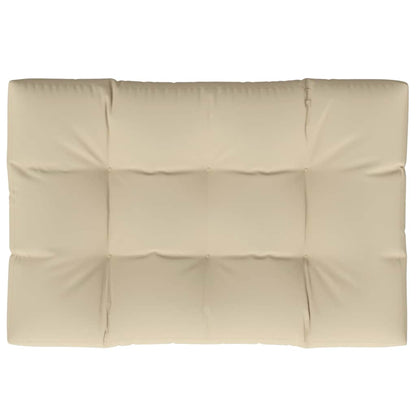 Cuscino per Pallet Beige 120x80x12 cm in Tessuto | homemem39