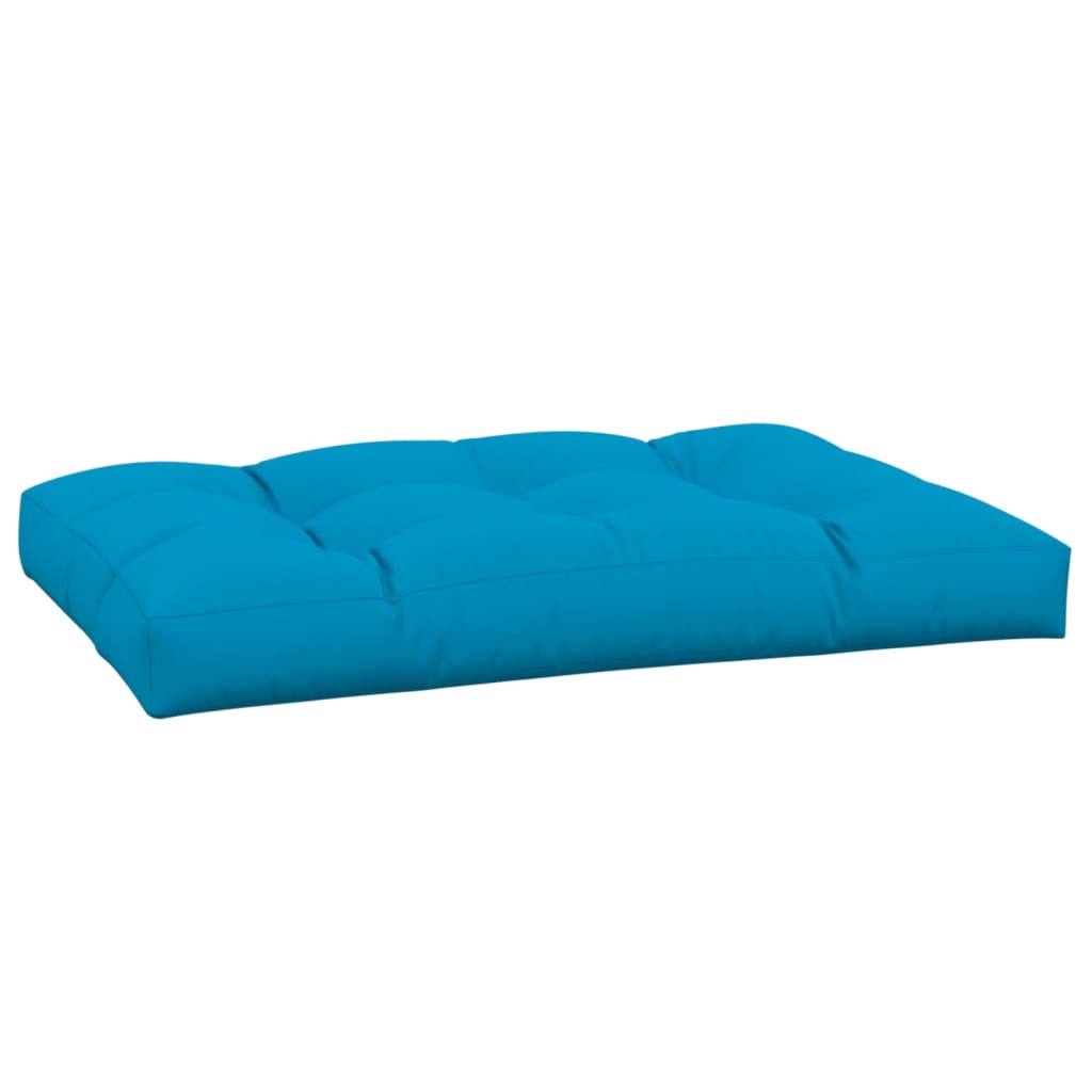 Cuscino per Pallet Blu 120x80x12 cm in Tessuto | homemem39
