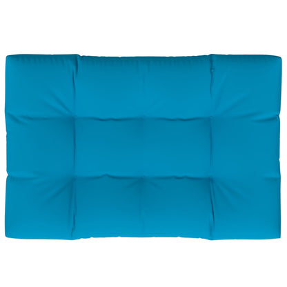 Cuscino per Pallet Blu 120x80x12 cm in Tessuto | homemem39