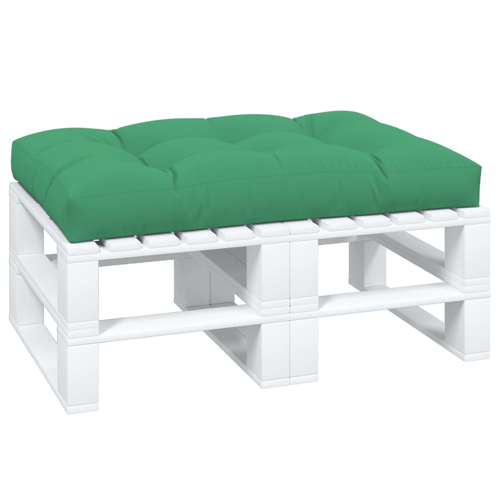 Cuscino per Pallet Verde 120x80x12 cm in Tessuto | homemem39