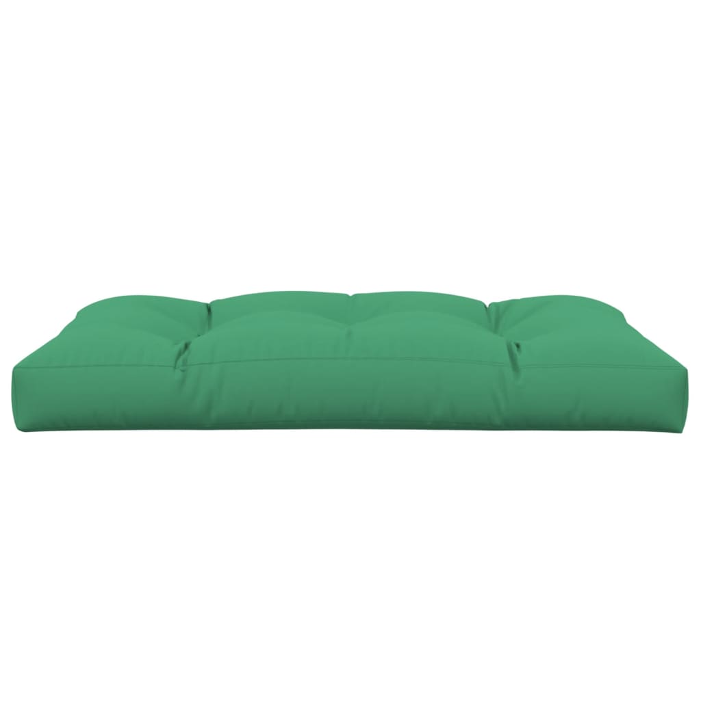 Cuscino per Pallet Verde 120x80x12 cm in Tessuto