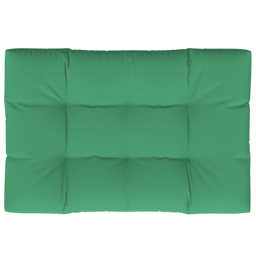 Cuscino per Pallet Verde 120x80x12 cm in Tessuto | homemem39
