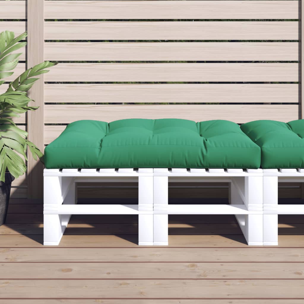 Cuscino per Pallet Verde 120x80x12 cm in Tessuto | homemem39