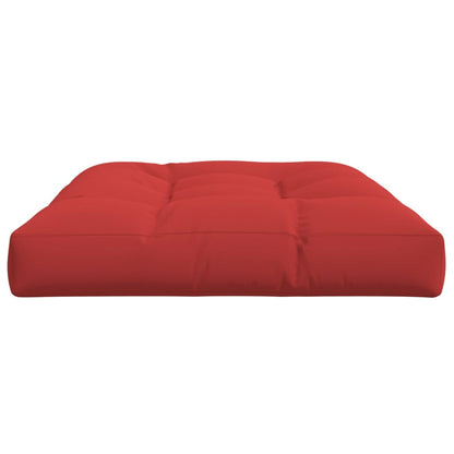 Cuscino per Pallet Rosso 120x80x12 cm in Tessuto | homemem39