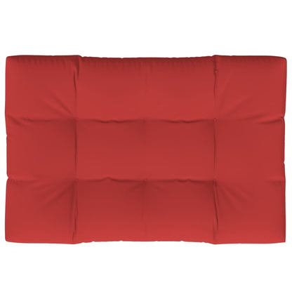 Cuscino per Pallet Rosso 120x80x12 cm in Tessuto | homemem39
