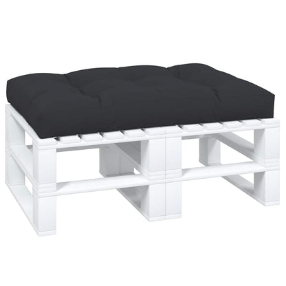 Cuscino per Pallet Nero 120x80x12 cm in Tessuto | homemem39