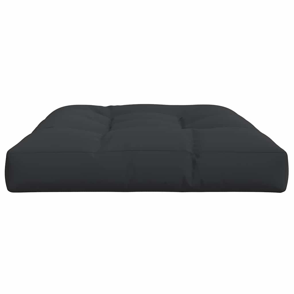 Cuscino per Pallet Nero 120x80x12 cm in Tessuto | homemem39