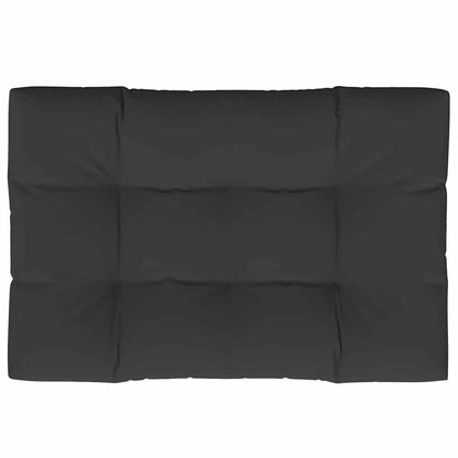 Cuscino per Pallet Nero 120x80x12 cm in Tessuto | homemem39