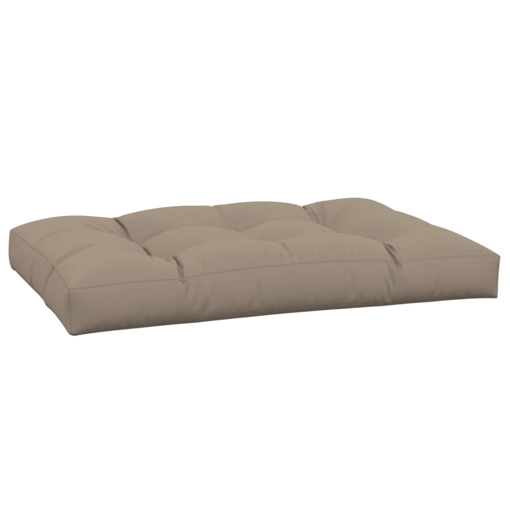 Cuscino per Pallet Tortora 120x80x12 cm in Tessuto | homemem39