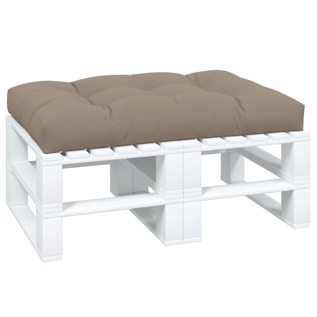 Cuscino per Pallet Tortora 120x80x12 cm in Tessuto | homemem39