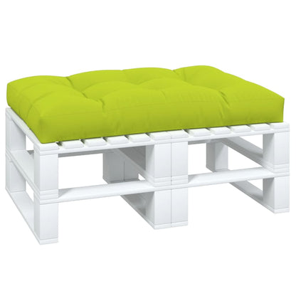 Cuscino per Pallet Verde Brillante 120x80x12 cm in Tessuto | homemem39