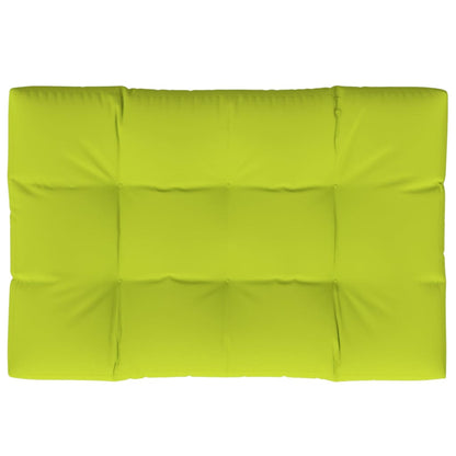 Cuscino per Pallet Verde Brillante 120x80x12 cm in Tessuto | homemem39