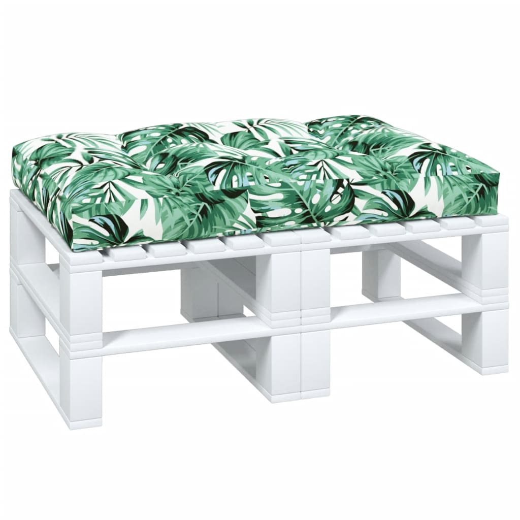 Cuscino per Pallet Verde 120x80x12 cm in Tessuto | homemem39