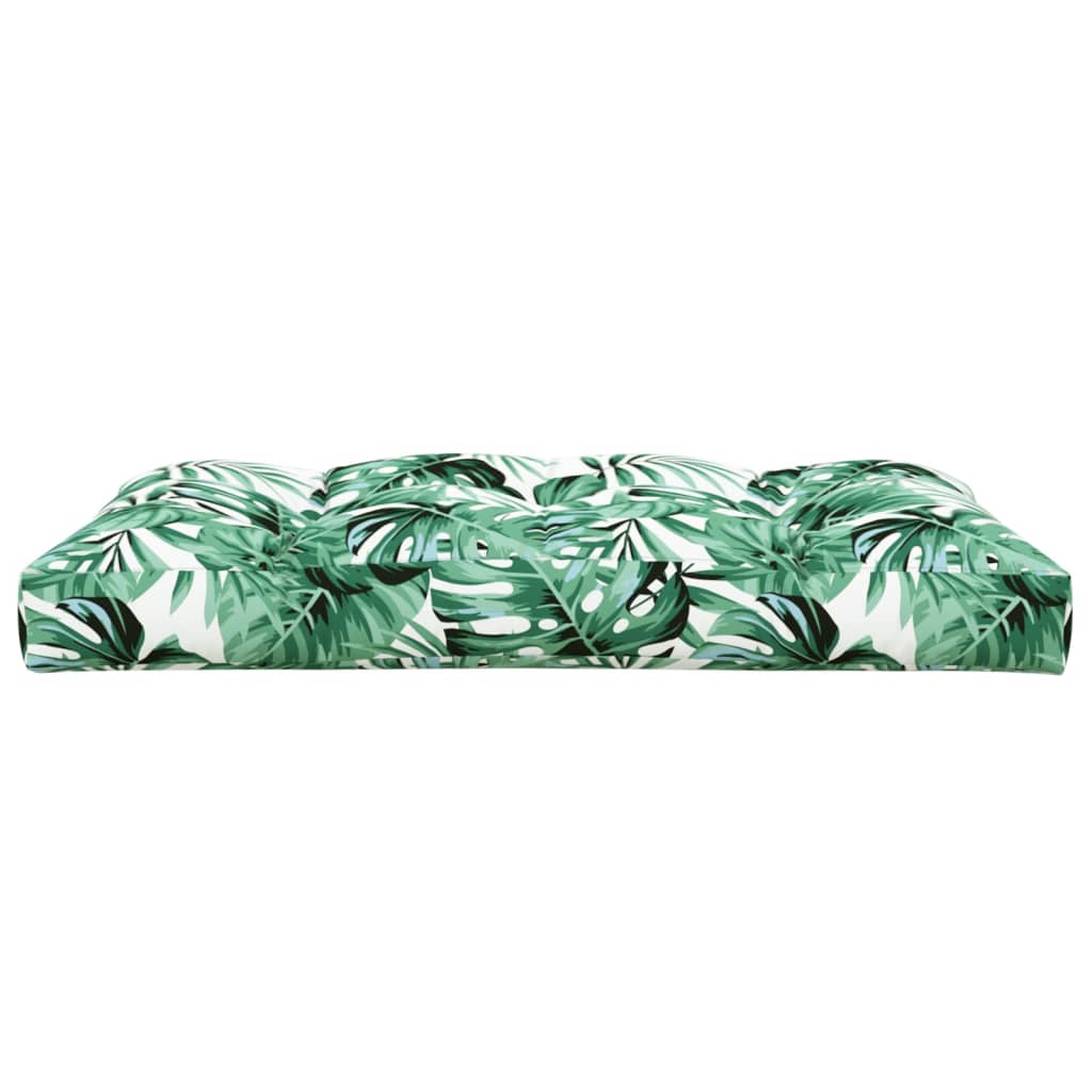 Cuscino per Pallet Verde 120x80x12 cm in Tessuto