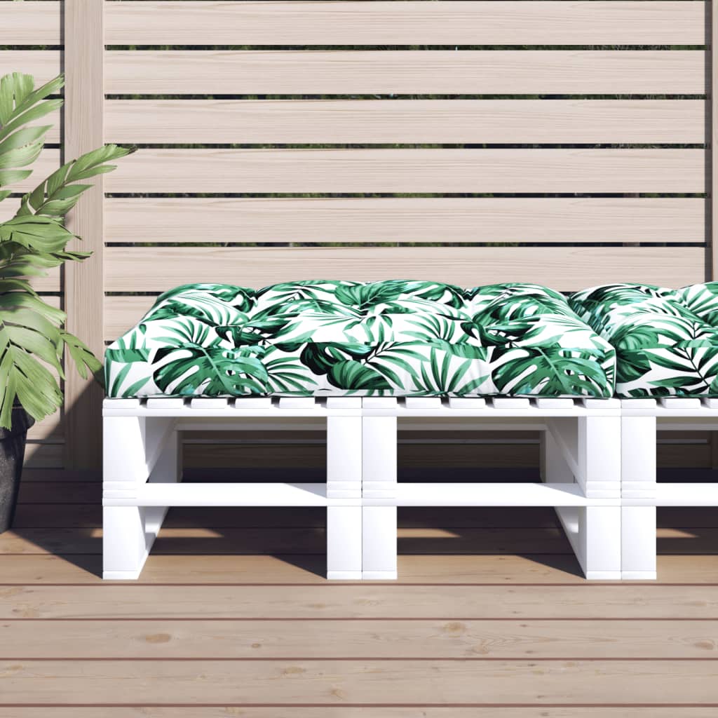Cuscino per Pallet Verde 120x80x12 cm in Tessuto | homemem39