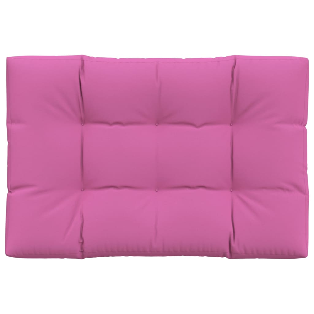Cuscino per Pallet Rosa 120x80x12 cm in Tessuto