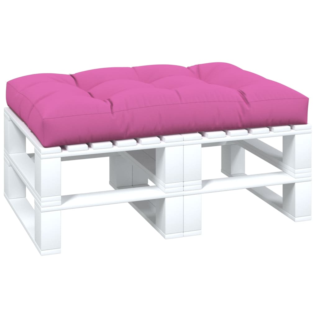 Cuscino per Pallet Rosa 120x80x12 cm in Tessuto | homemem39