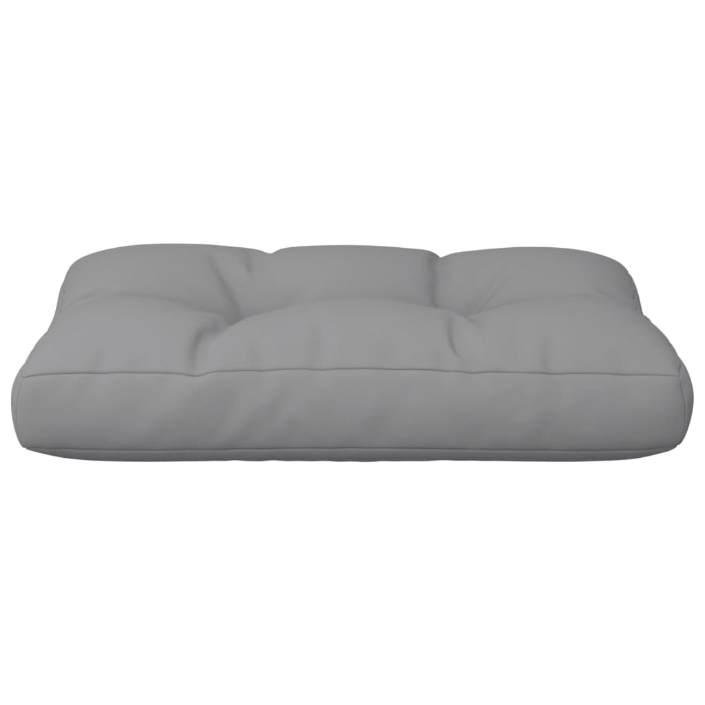 Cuscino per Pallet Grigio 50x40x12 cm in Tessuto | homemem39