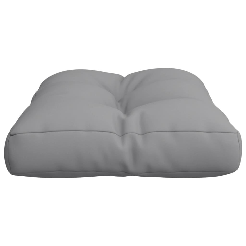 Cuscino per Pallet Grigio 50x40x12 cm in Tessuto | homemem39