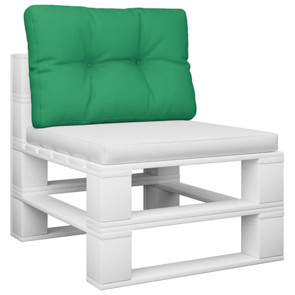 Cuscino per Pallet Verde 50x40x12 cm in Tessuto | homemem39