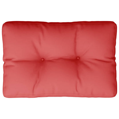 Cuscino per Pallet Rosso 50x40x12 cm in Tessuto | homemem39