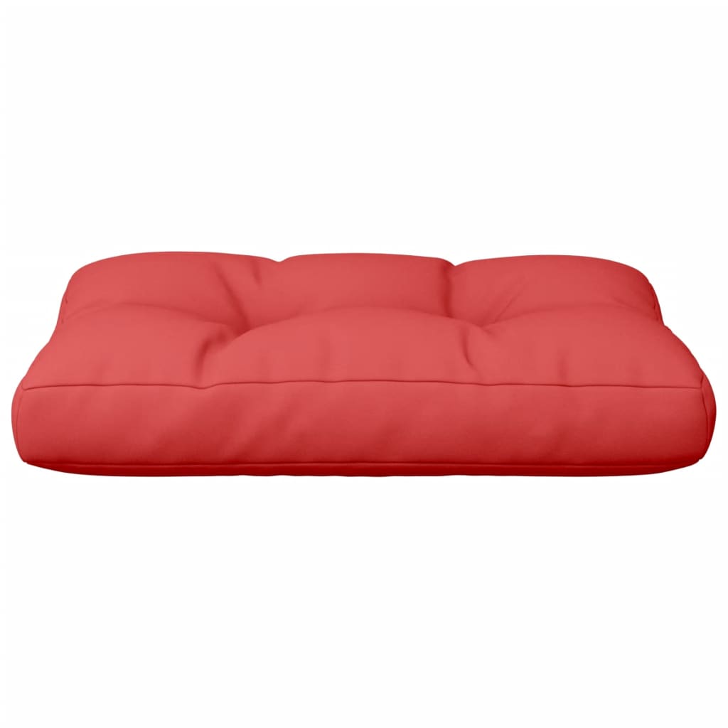 Cuscino per Pallet Rosso 50x40x12 cm in Tessuto | homemem39