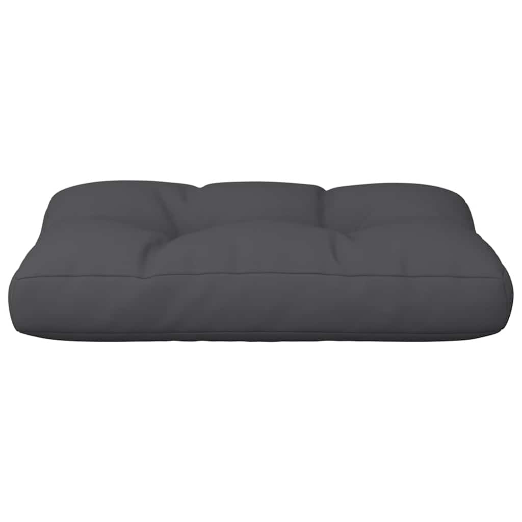 Cuscino per Pallet Nero 50x40x12 cm in Tessuto | homemem39