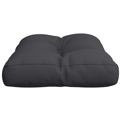 Cuscino per Pallet Nero 50x40x12 cm in Tessuto | homemem39