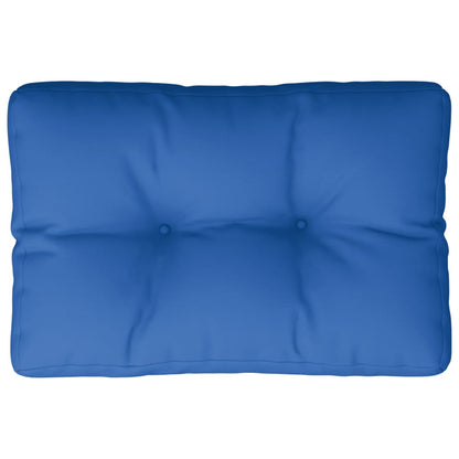 Cuscino per Pallet Blu Reale 50x40x12 cm in Tessuto | homemem39