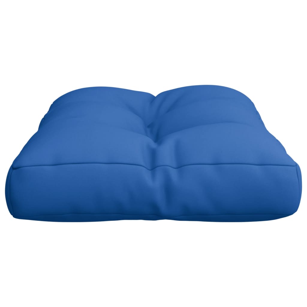 Cuscino per Pallet Blu Reale 50x40x12 cm in Tessuto | homemem39