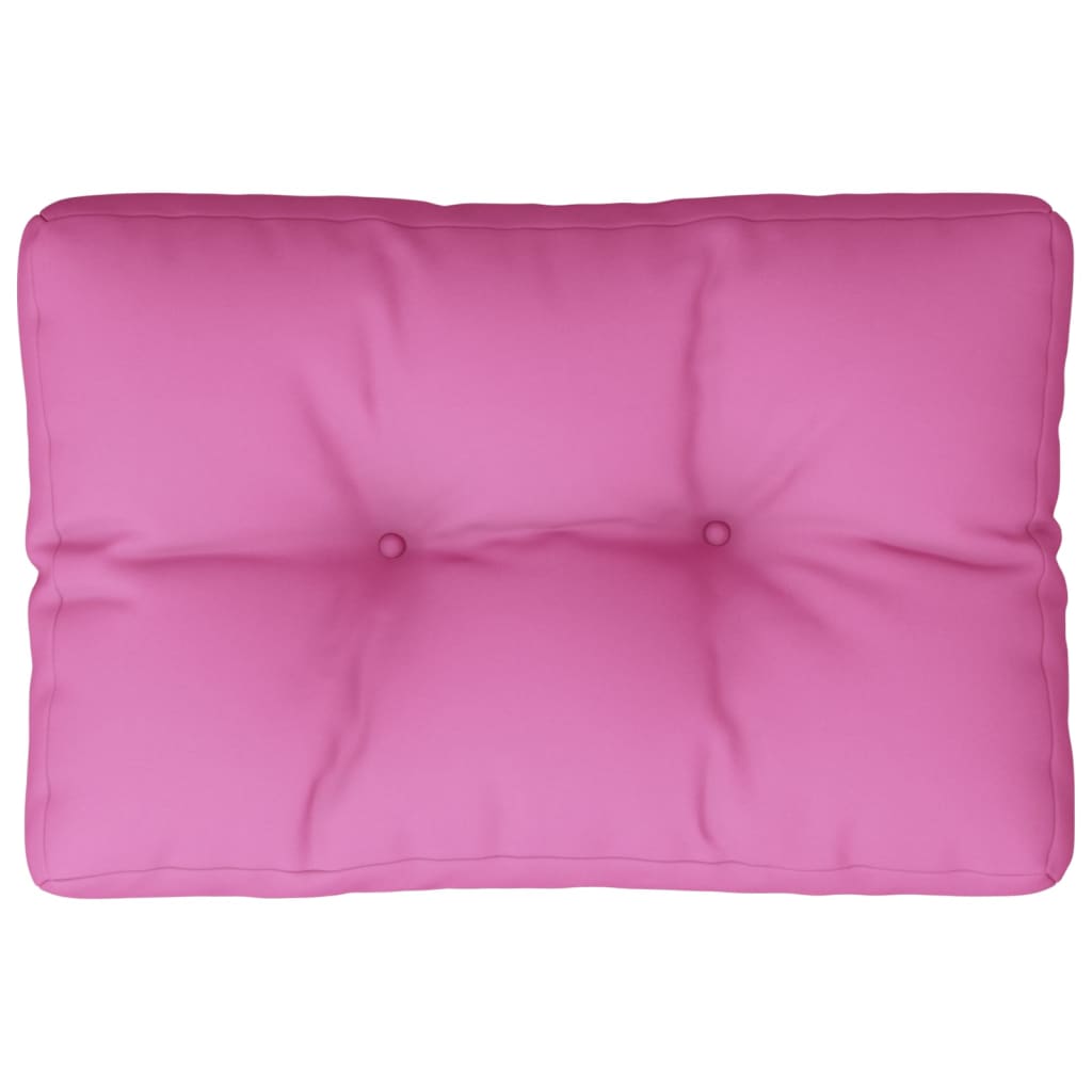 Cuscino per Pallet Rosa 50x40x12 cm Tessuto