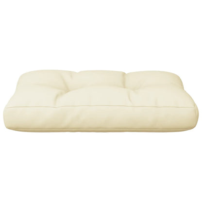 Cuscino per Pallet Crema 60x40x12 cm in Tessuto | homemem39