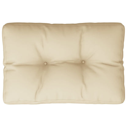 Cuscino per Pallet Beige 60x40x12 cm in Tessuto | homemem39
