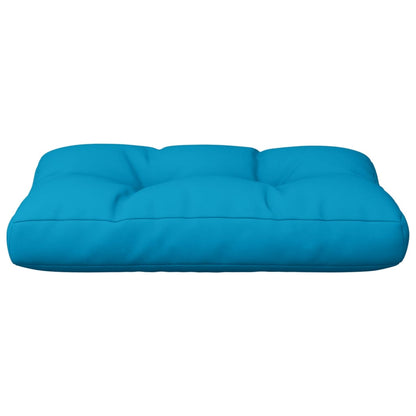 Cuscino per Pallet Blu Chiaro 60x40x12 cm in Tessuto | homemem39