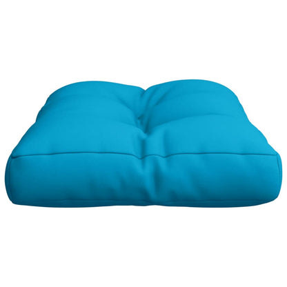 Cuscino per Pallet Blu Chiaro 60x40x12 cm in Tessuto | homemem39