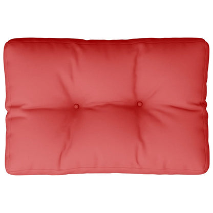 Cuscino per Pallet Rosso 60x40x12 cm in Tessuto | homemem39