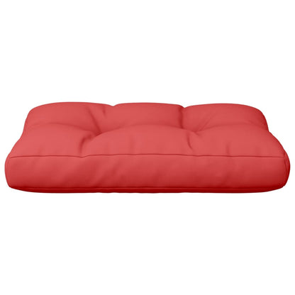 Cuscino per Pallet Rosso 60x40x12 cm in Tessuto | homemem39