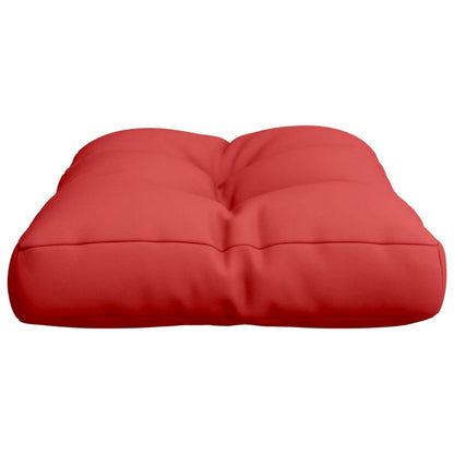 Cuscino per Pallet Rosso 60x40x12 cm in Tessuto | homemem39