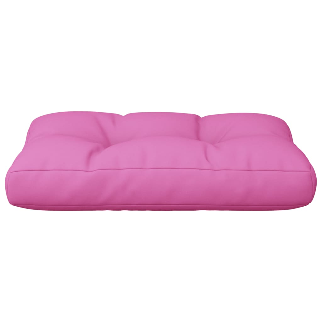 Cuscino per Pallet Rosa 60x40x12 cm Tessuto - homemem39