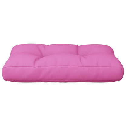 Cuscino per Pallet Rosa 60x40x12 cm Tessuto - homemem39