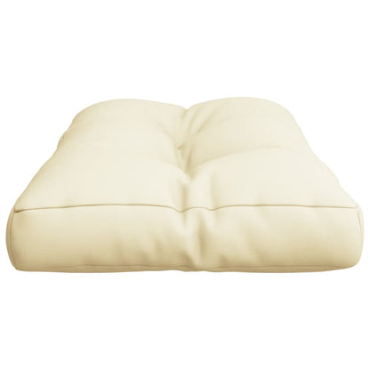 Cuscino per Pallet Crema 70x40x12 cm in Tessuto | homemem39