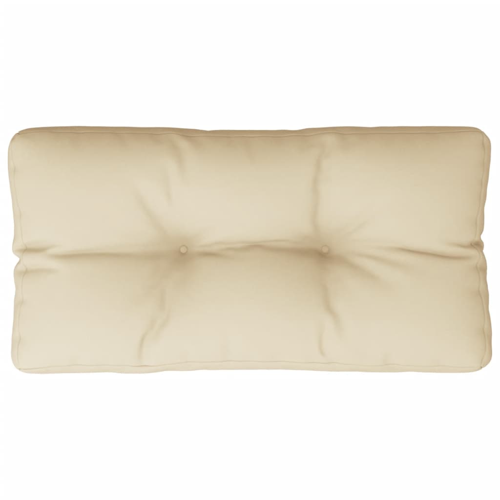 Cuscino per Pallet Beige 70x40x12 cm in Tessuto | homemem39