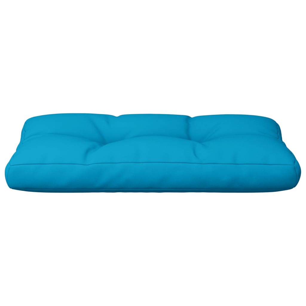 Cuscino per Pallet Blu Chiaro 70x40x12 cm in Tessuto | homemem39