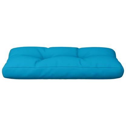 Cuscino per Pallet Blu Chiaro 70x40x12 cm in Tessuto | homemem39