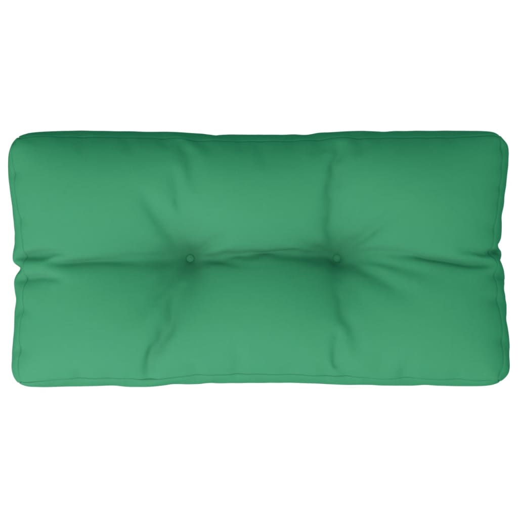 Cuscino per Pallet Verde 70x40x12 cm in Tessuto | homemem39
