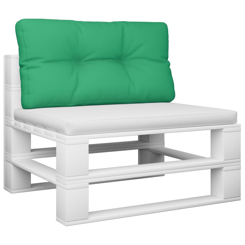 Cuscino per Pallet Verde 70x40x12 cm in Tessuto | homemem39
