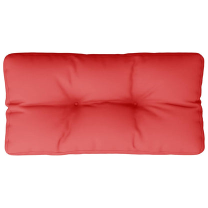 Cuscino per Pallet Rosso 70x40x12 cm in Tessuto | homemem39
