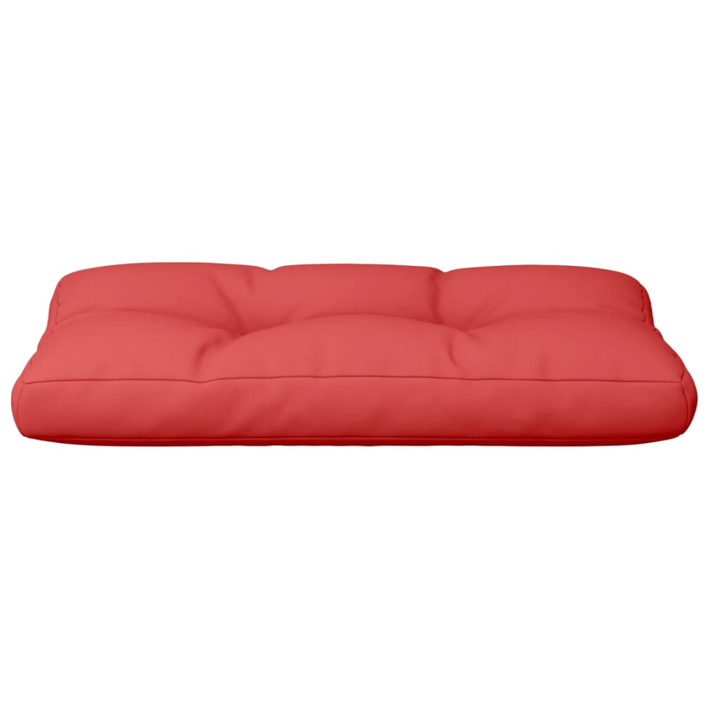 Cuscino per Pallet Rosso 70x40x12 cm in Tessuto | homemem39