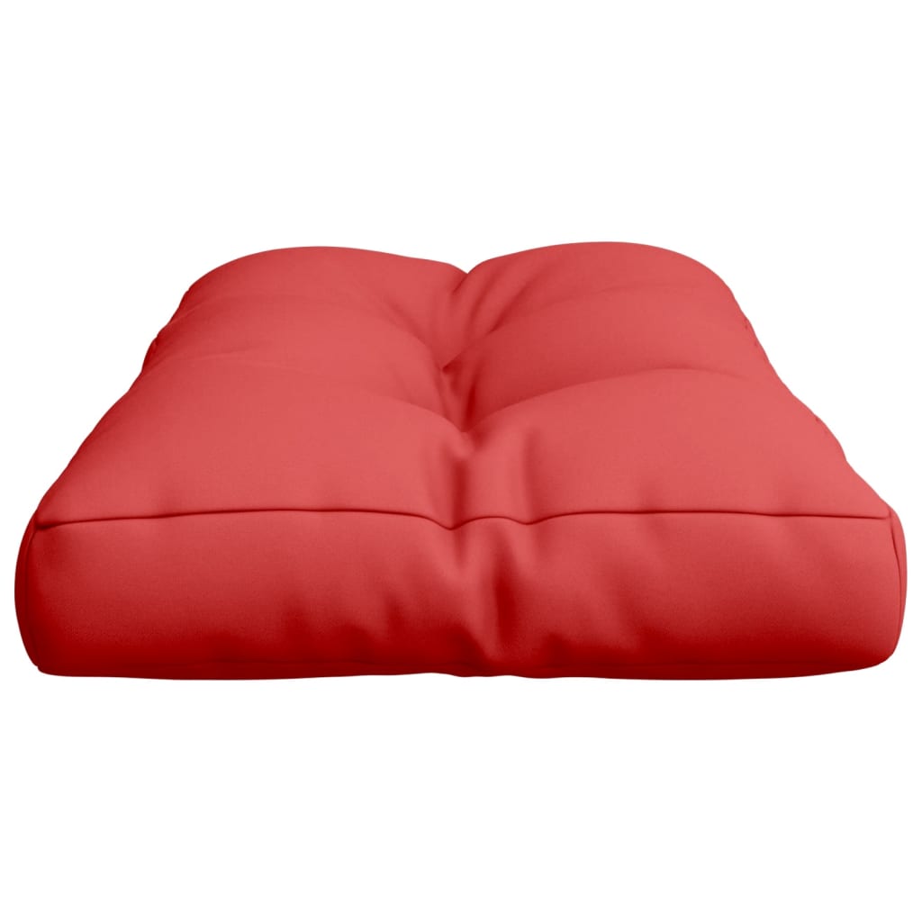 Cuscino per Pallet Rosso 70x40x12 cm in Tessuto | homemem39