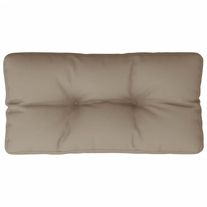 Cuscino per Pallet Tortora 70x40x12 cm in Tessuto | homemem39